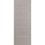 Tigris Lava Light Grey Laminate FD30 Fire Door - Main Product Image