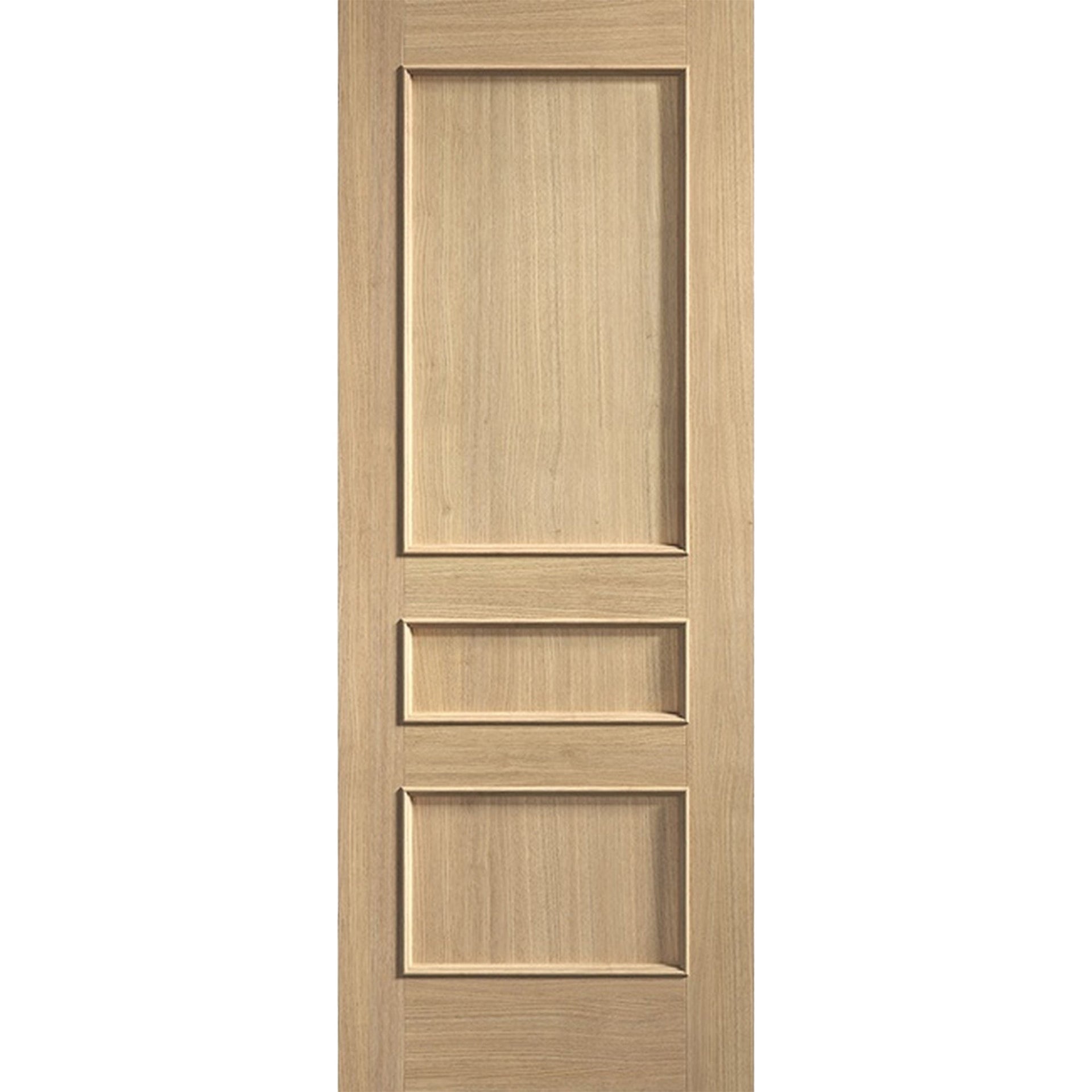 Toledo 3 Panel Prefinished Oak Door