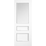 Toledo White Primed Clear Glazed Door - Main Product Image