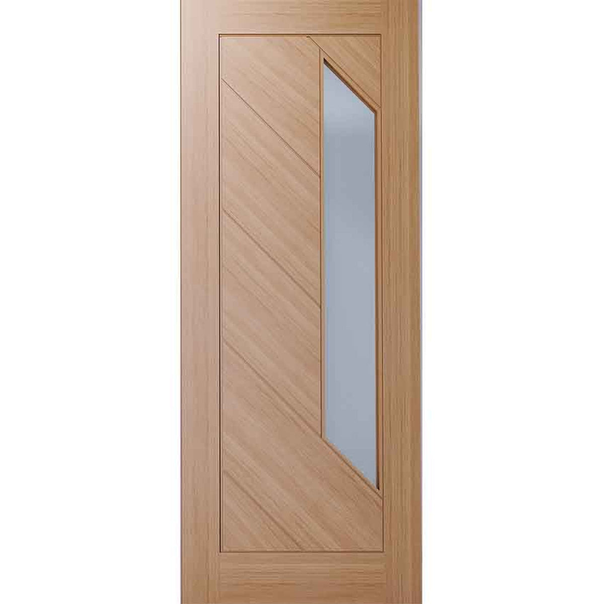 Torino Glazed Prefinished Oak Door - Lifestyle Image 2