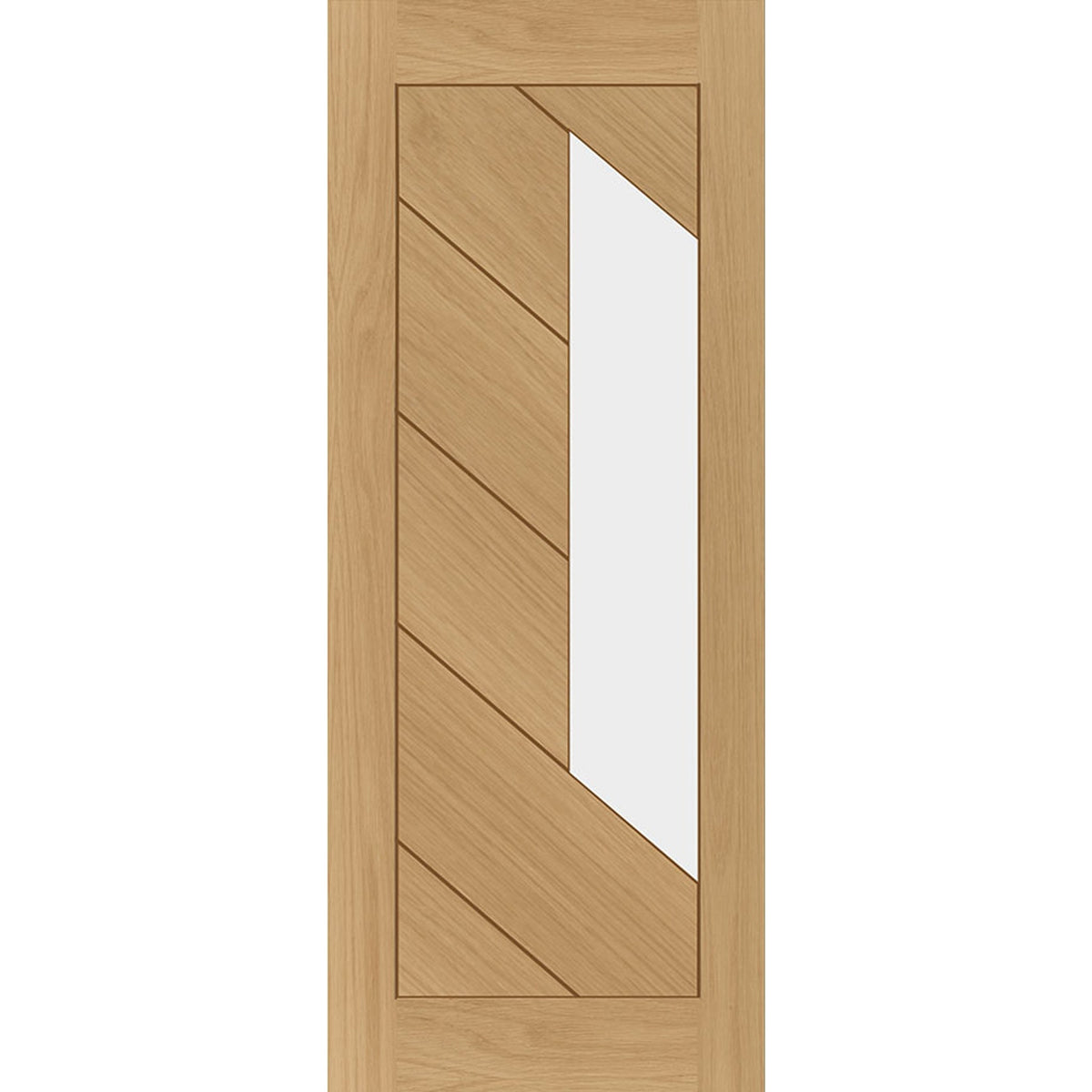 Torino Glazed Prefinished Oak Door - Lifestyle Image 3