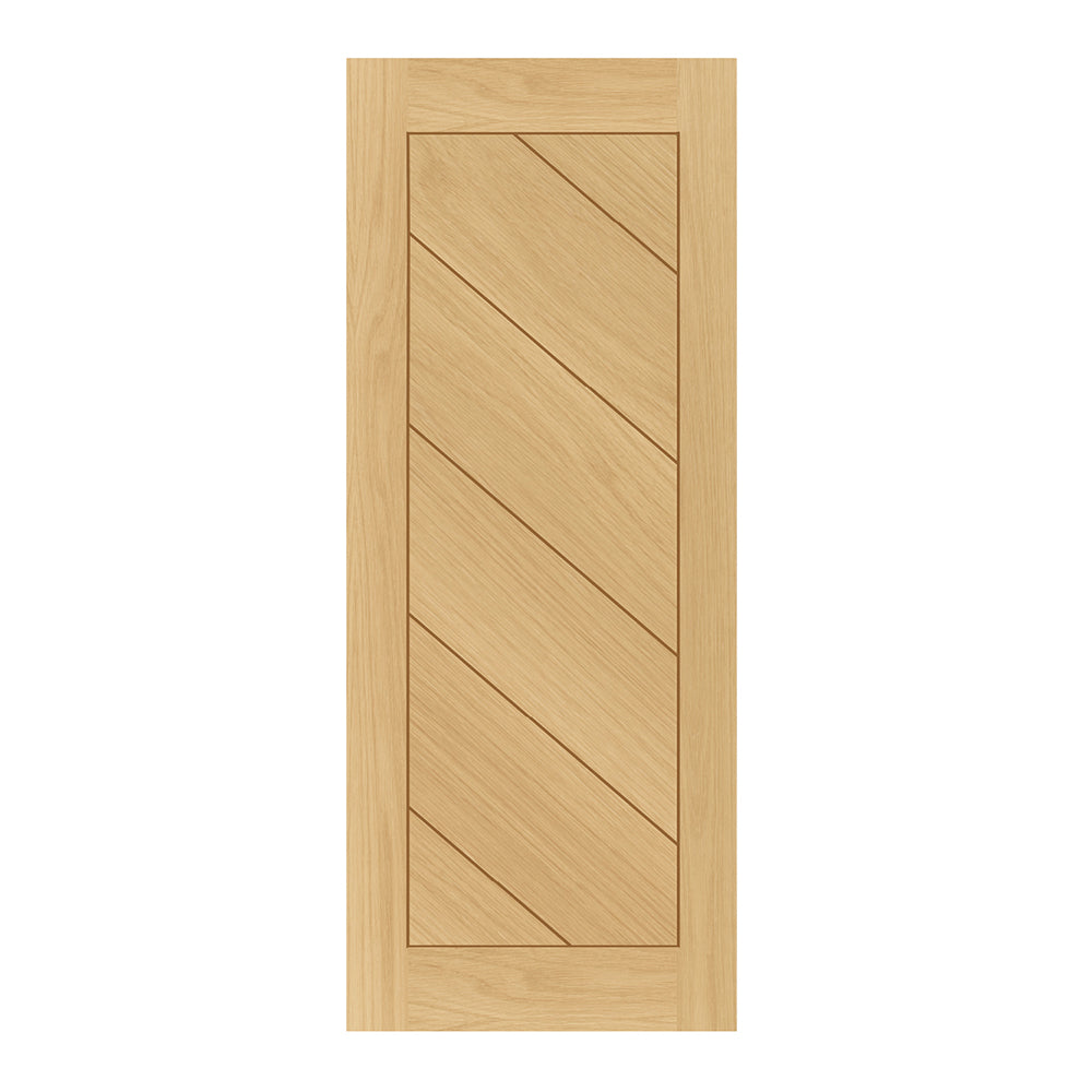 Torino Prefinished Oak Fire Door