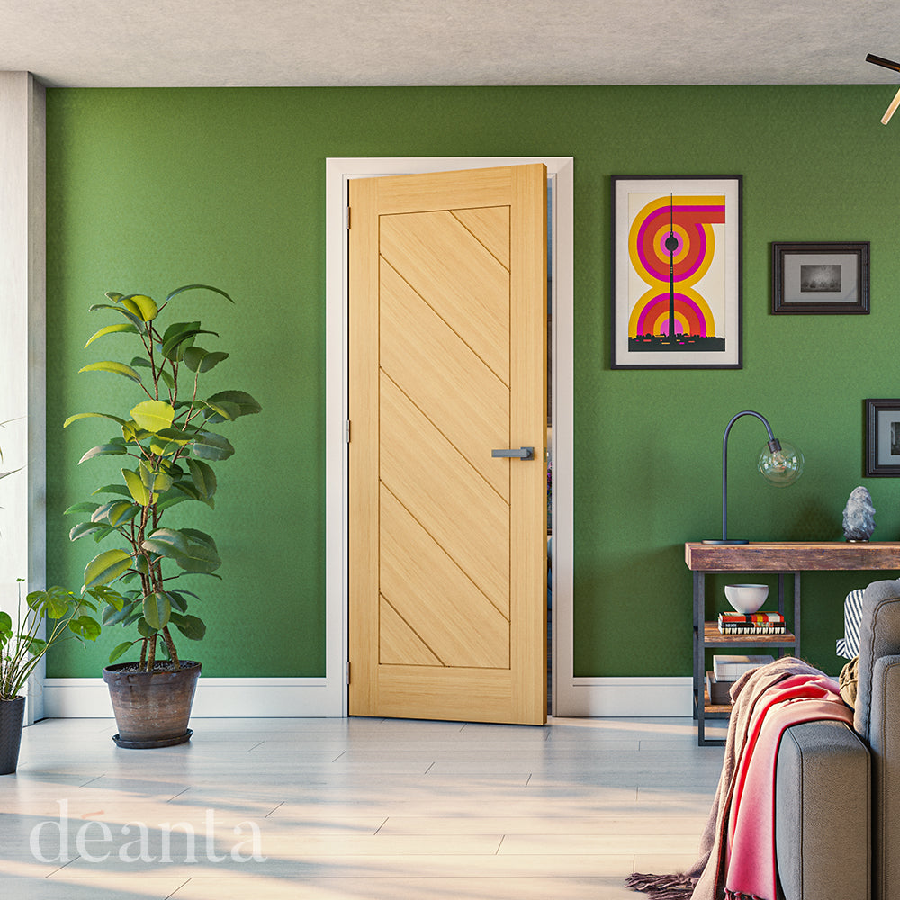 Buy Torino Prefinished Oak Door online UK