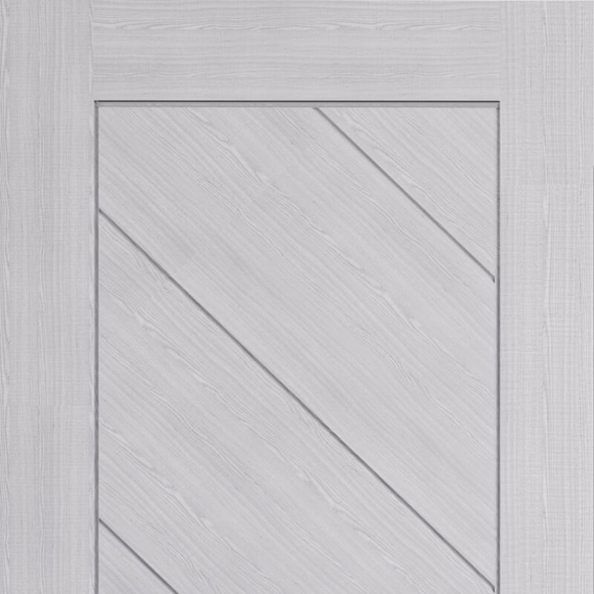 Torino Prefinished Light Grey Ash Door - Lifestyle Image 1