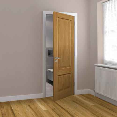 Buy Trent Unfinished Oak Internal Door online UK