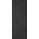 Tres Prefinished Charcoal Black Internal Door - Lifestyle Image 1