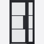 Tribeca W6 Prefinished Black Sidelight - Main Product Image