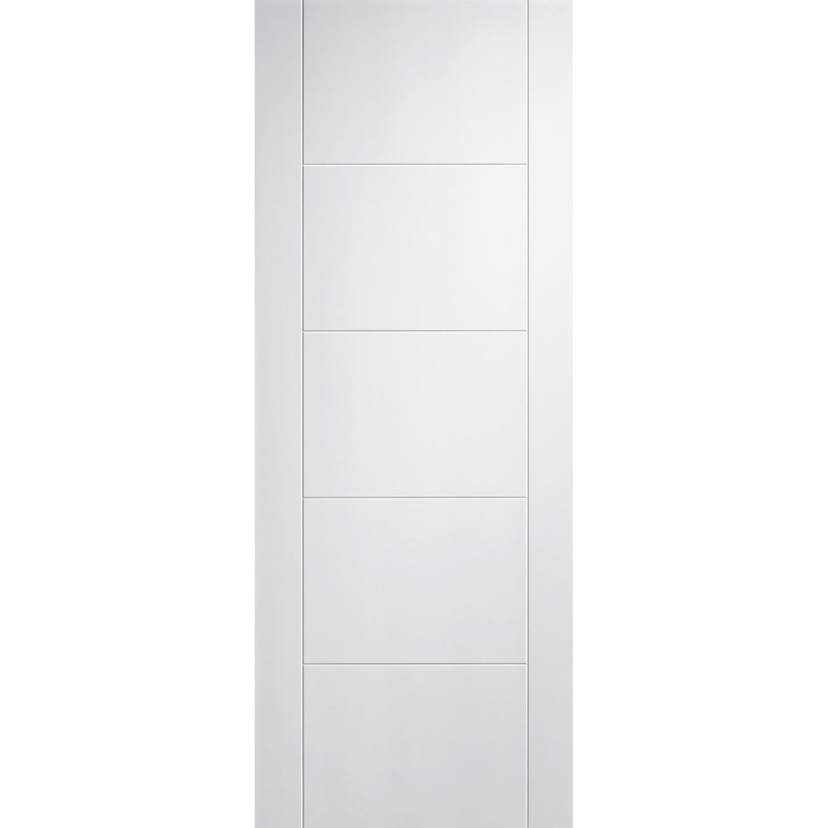 Vancouver 5P White Primed Fire Door - Main Product Image