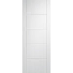 Vancouver 5P White Primed Fire Door - Main Product Image