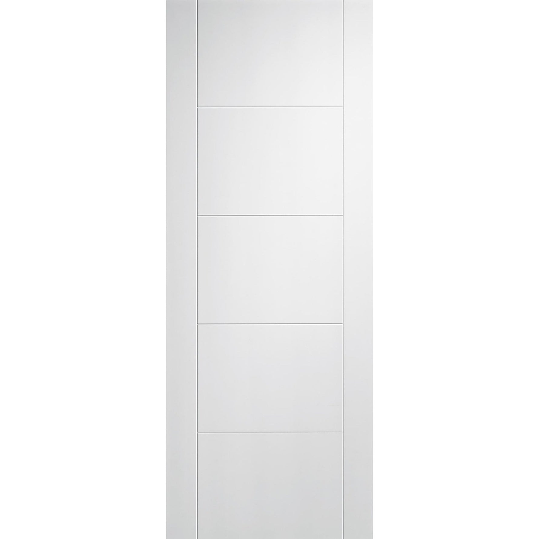 Vancouver 5P White Primed Fire Door - Main Product Image