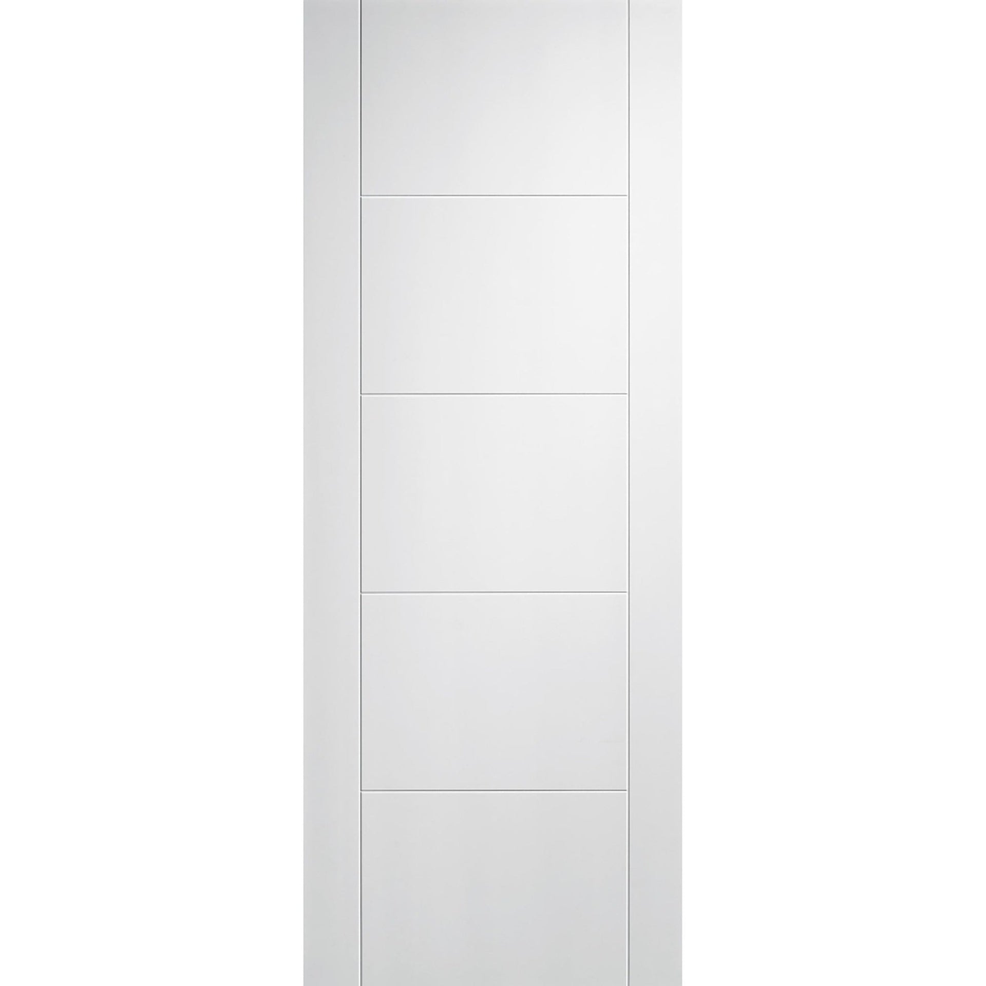 Vancouver 5P White Primed Fire Door - Main Product Image