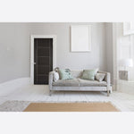 Vancouver Dark Grey Laminate FD30 Fire Door - Lifestyle Image 1