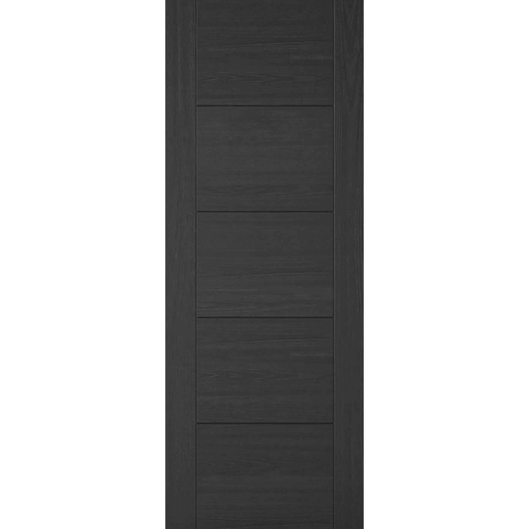 Vancouver Pre-Finished Charcoal Black Fire Door - Main Product Image