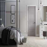Vancouver Prefinished Light Grey Door - Lifestyle Image 1