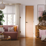 Vancouver Prefinished Oak FD60 Internal Fire Door - Lifestyle Image 1