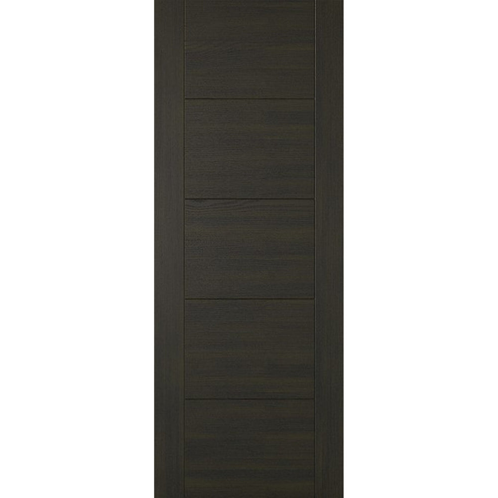 Product Vancouver smoked oak prefinished internal door with horizontal panels