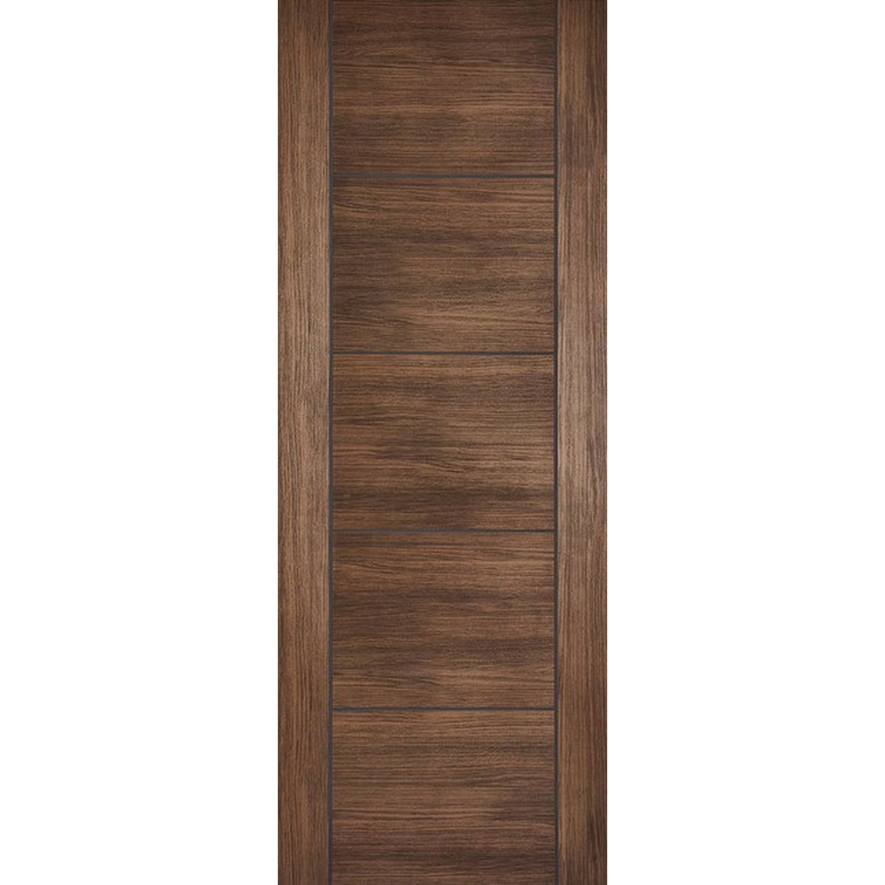 Vancouver Walnut Laminate FD30 Fire Door - Main Product Image