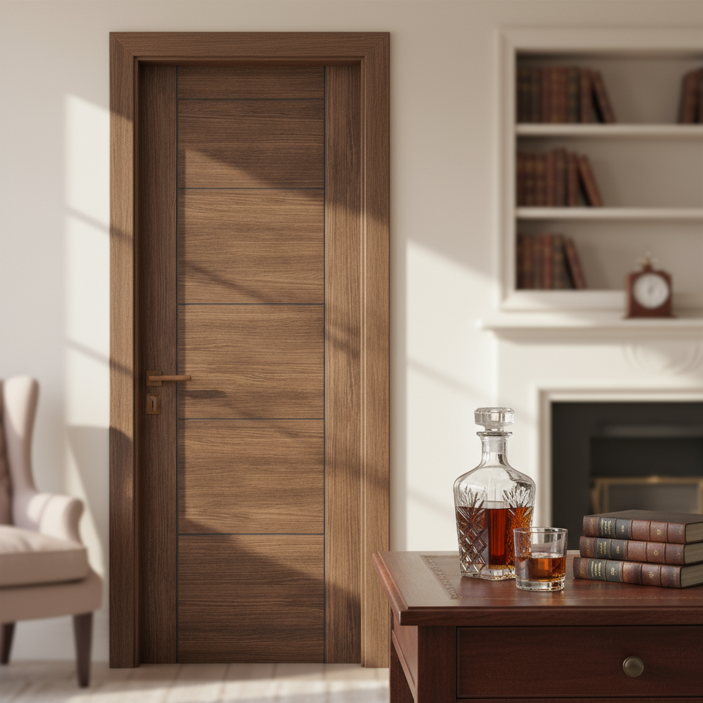 Vancouver Walnut Laminate Internal Door