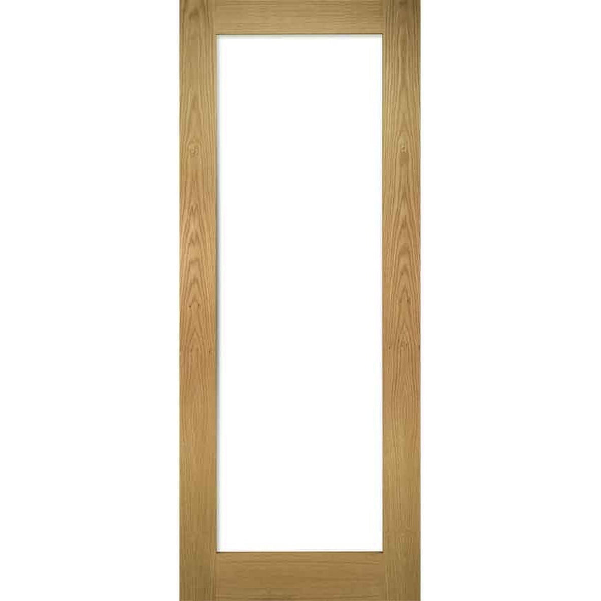 Walden Clear Glazed Panel Oak Door - Main Product Image