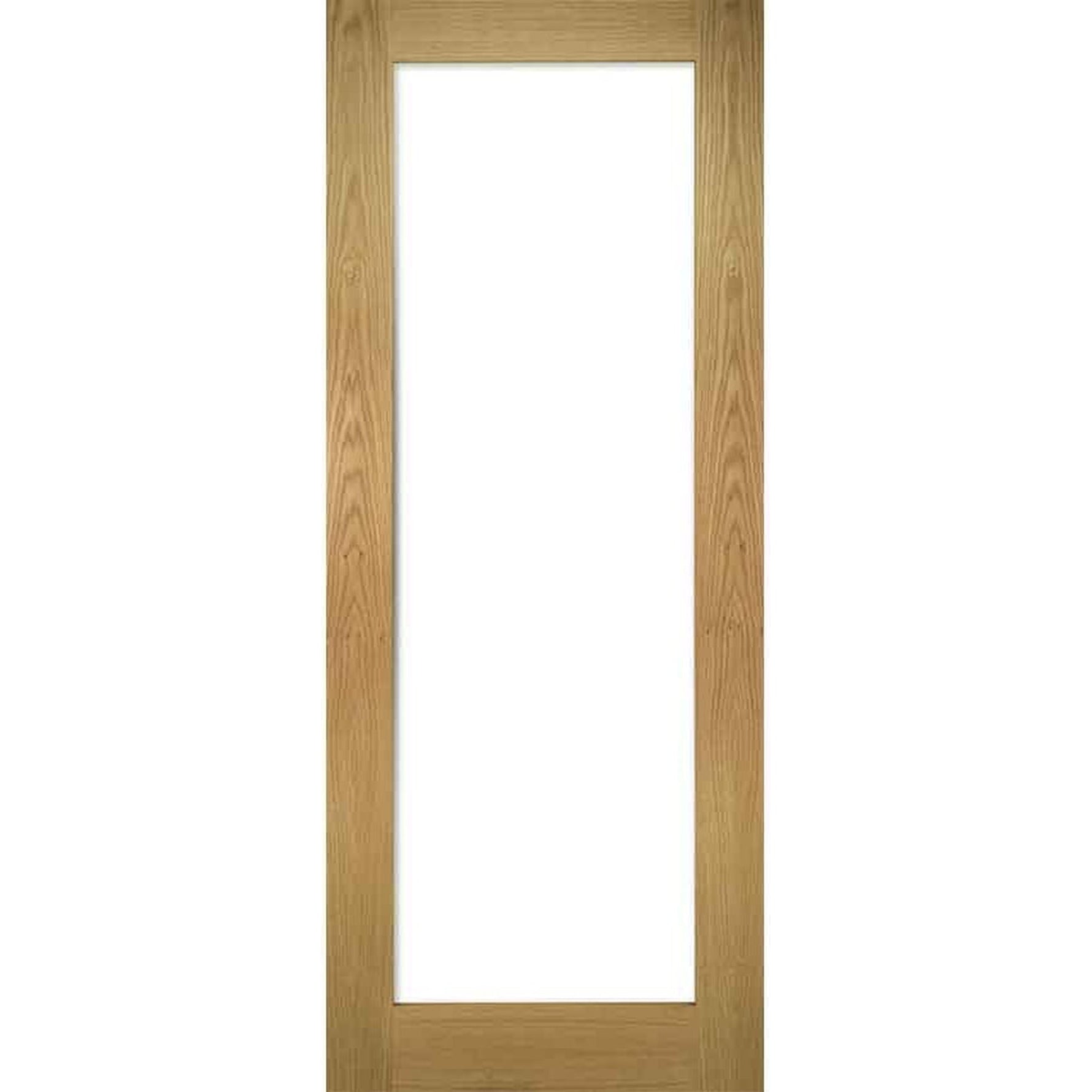 Walden Clear Glazed Panel Oak Door - Main Product Image