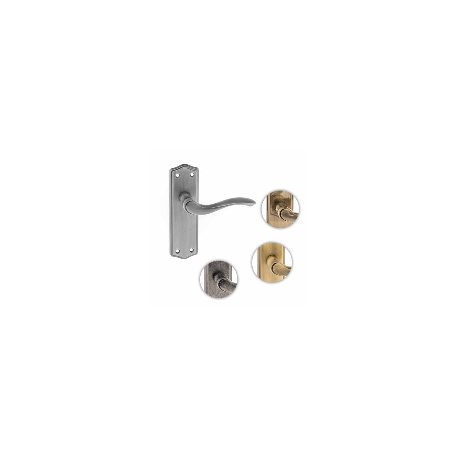 Warwick Latch Lever On Backplate - Main Product Image