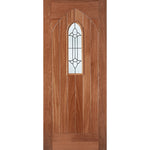 Westminster Leaded Glazed 1L Hardwood External Door - Main Product Image