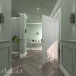 White Primed Balmoral Wall Panelling - Lifestyle Image 1