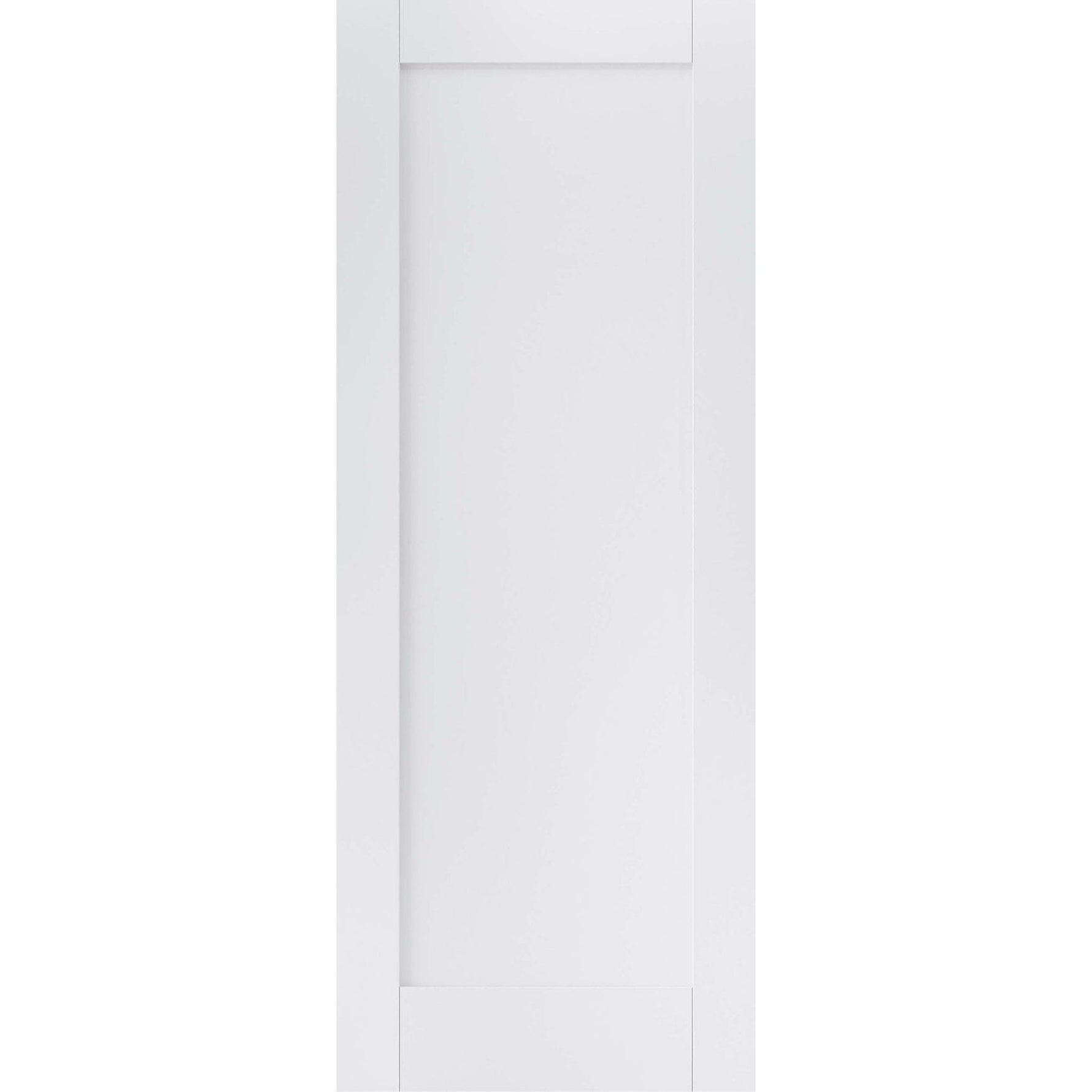 White Primed Pattern 10 Solid FD30 Internal Fire Door - Main Product Image