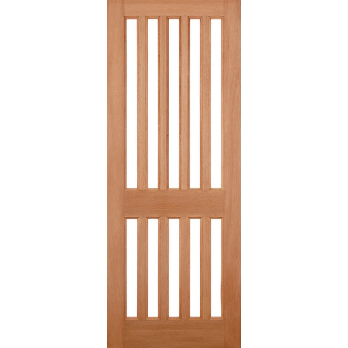 Windsor Clear Glazed Hardwood External Door - Main Product Image