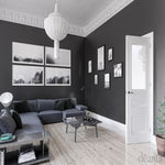 Windsor Internal White Primed Glazed Door - Lifestyle Image 1