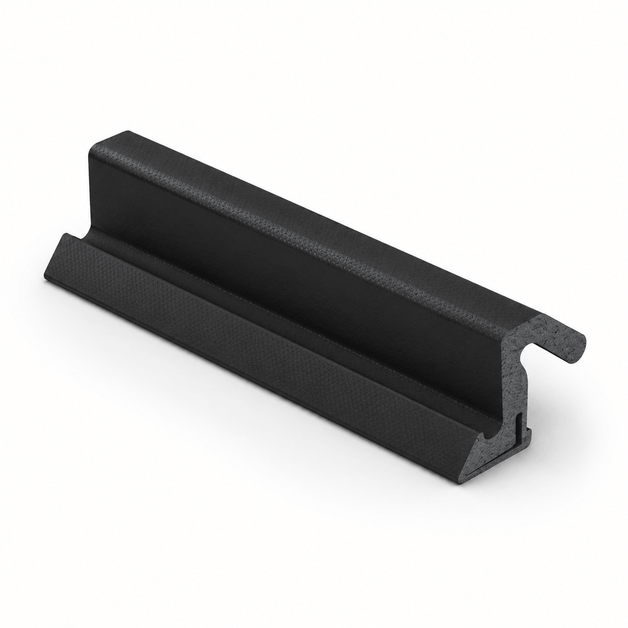 Product Aquamac 21 black door seal profile — kerf-fit Q-Lon foam section